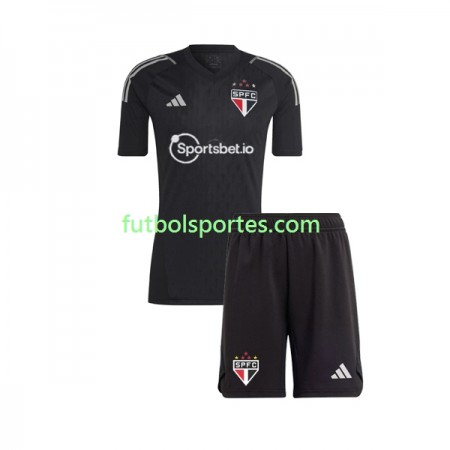 Camiseta São Paulo FC Portero Niño Primera Equipación 2023/2024